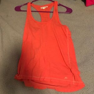 Orange Racerback Tank